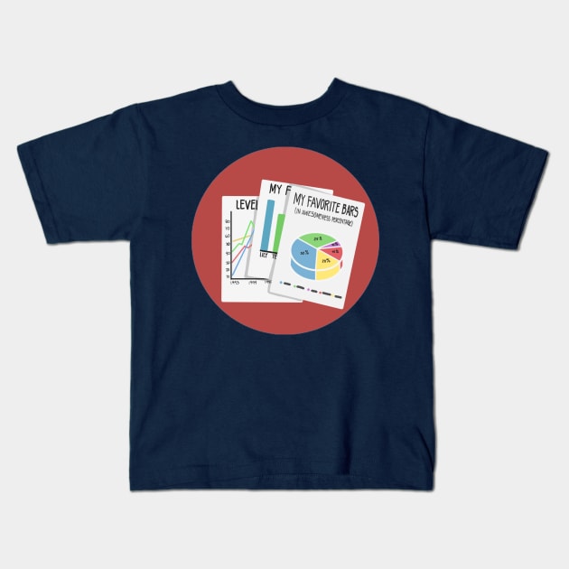 HIMYM MOMENTS | MARSHALL CHARTS Kids T-Shirt by ulricartistic